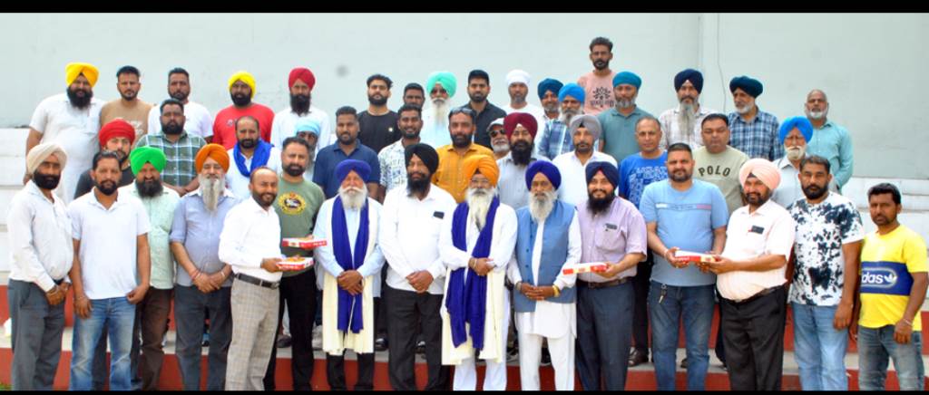 Jathedar Kheda and Bhilowal honored for becoming Qaumi Meet President